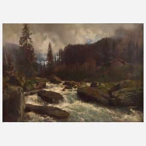 Traugott Schiess, Gebirgslandschaft