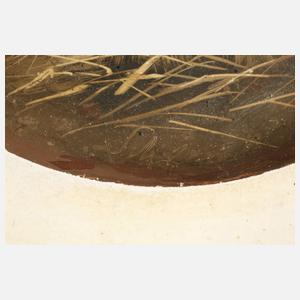 August Schleich, Rauchmalerei "Hase"