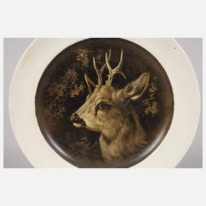 August Schleich, Rauchmalerei "Rehbock"