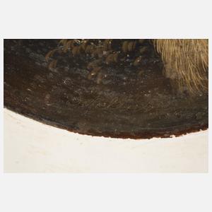 August Schleich, Rauchmalerei "Rehbock"