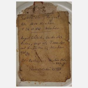 August Schleich, Rauchmalerei "Rehbock"