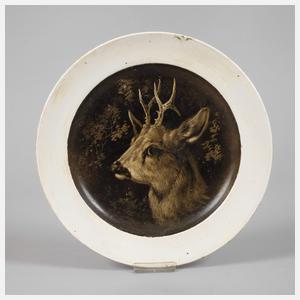 August Schleich, Rauchmalerei "Rehbock"