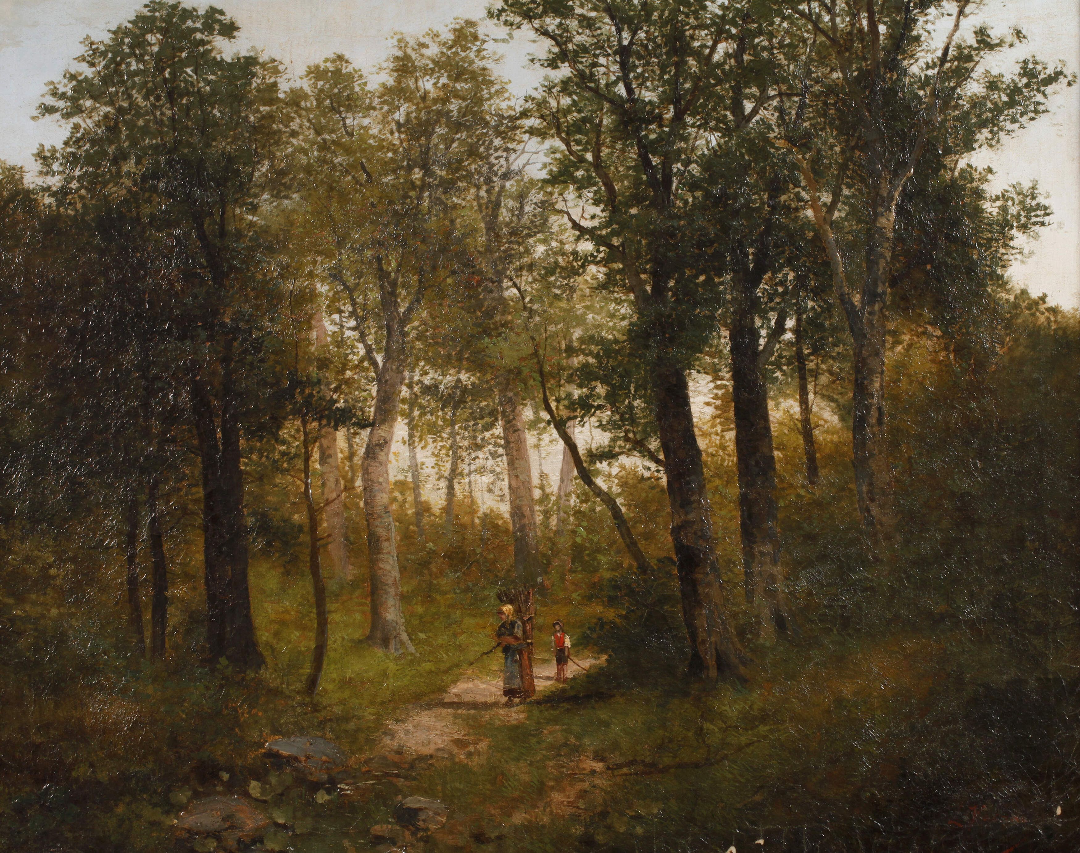 L. Vacano, Reisigsammler