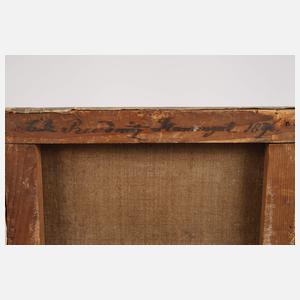 Winterliche Dorfszene