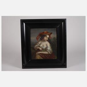 Damenportrait des Biedermeier