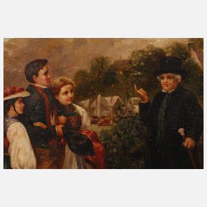 Schwarzwälder Dorfszene