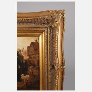 Schwarzwälder Dorfszene