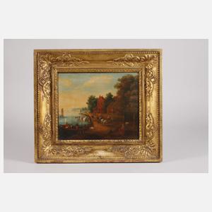 Geschäftiges Treiben am Seeufer