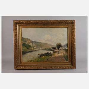 Sommerliche Flusslandschaft