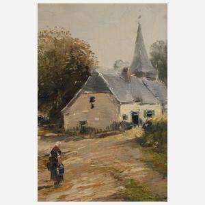 Sommerliche Flusslandschaft