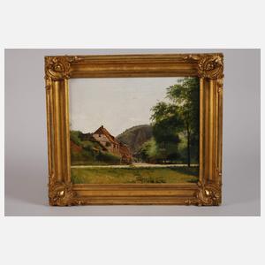 Bauerngehöft an Landstraße