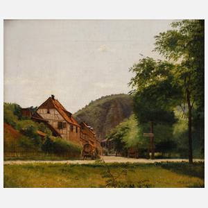 Bauerngehöft an Landstraße