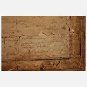 Dorf in Alpenlandschaft