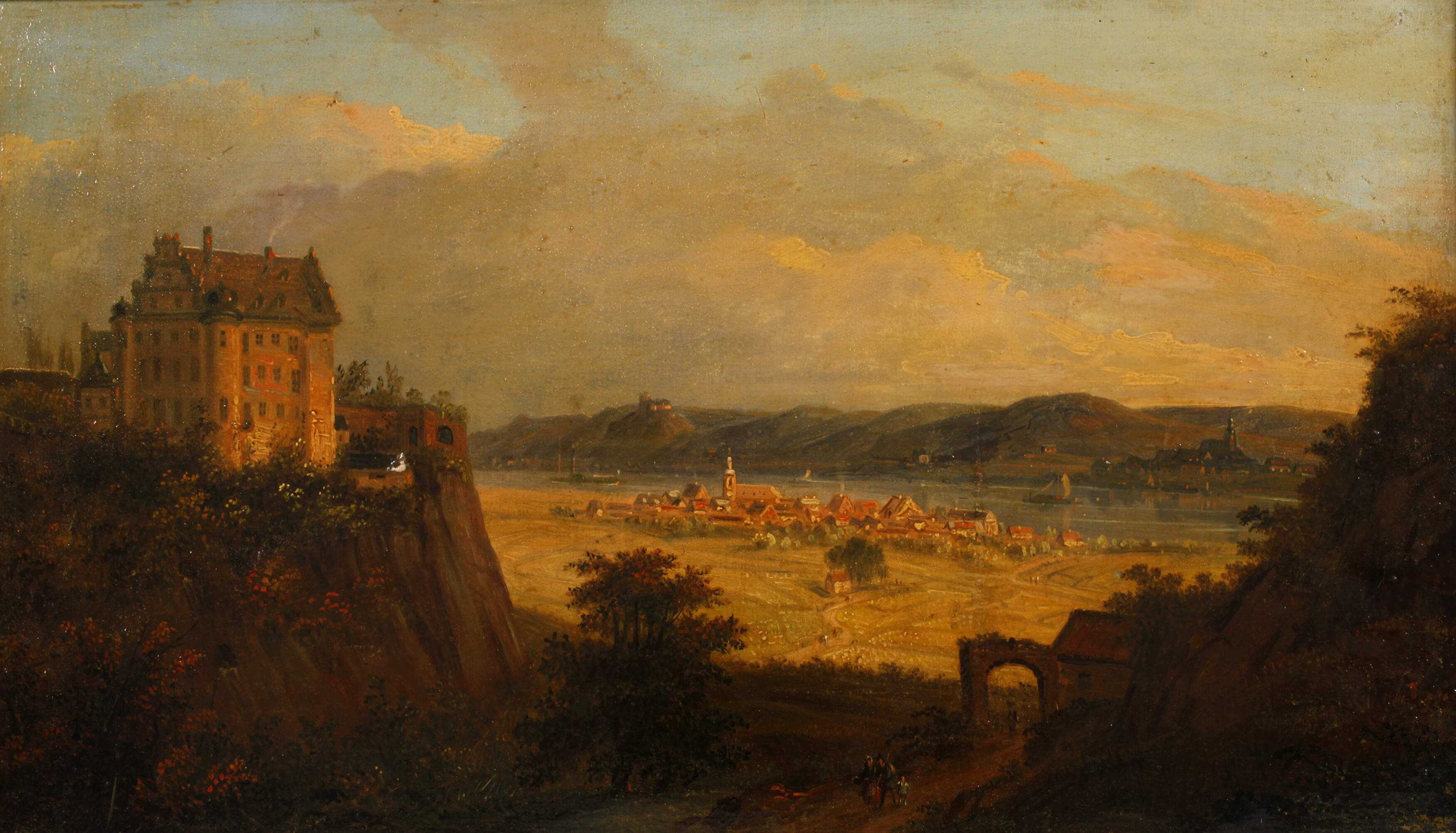 Schloss Arendfels und Bad Hönningen am Rhein