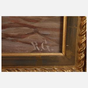 "Die Ostmole bei Swinemünde"