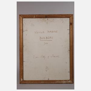 Vasile Baboie, Blumen in Vase