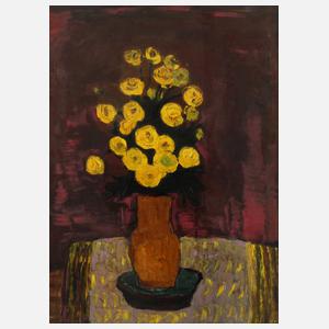 Vasile Baboie, Blumen in Vase