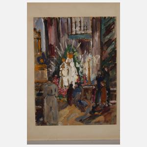 Hansl Bock, Marienerscheinung