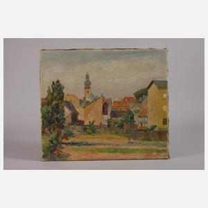 Emil Paul Börner, Dorfszene