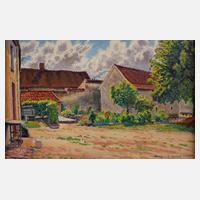 Gustave Cariot, Dorfansicht von Auxy111