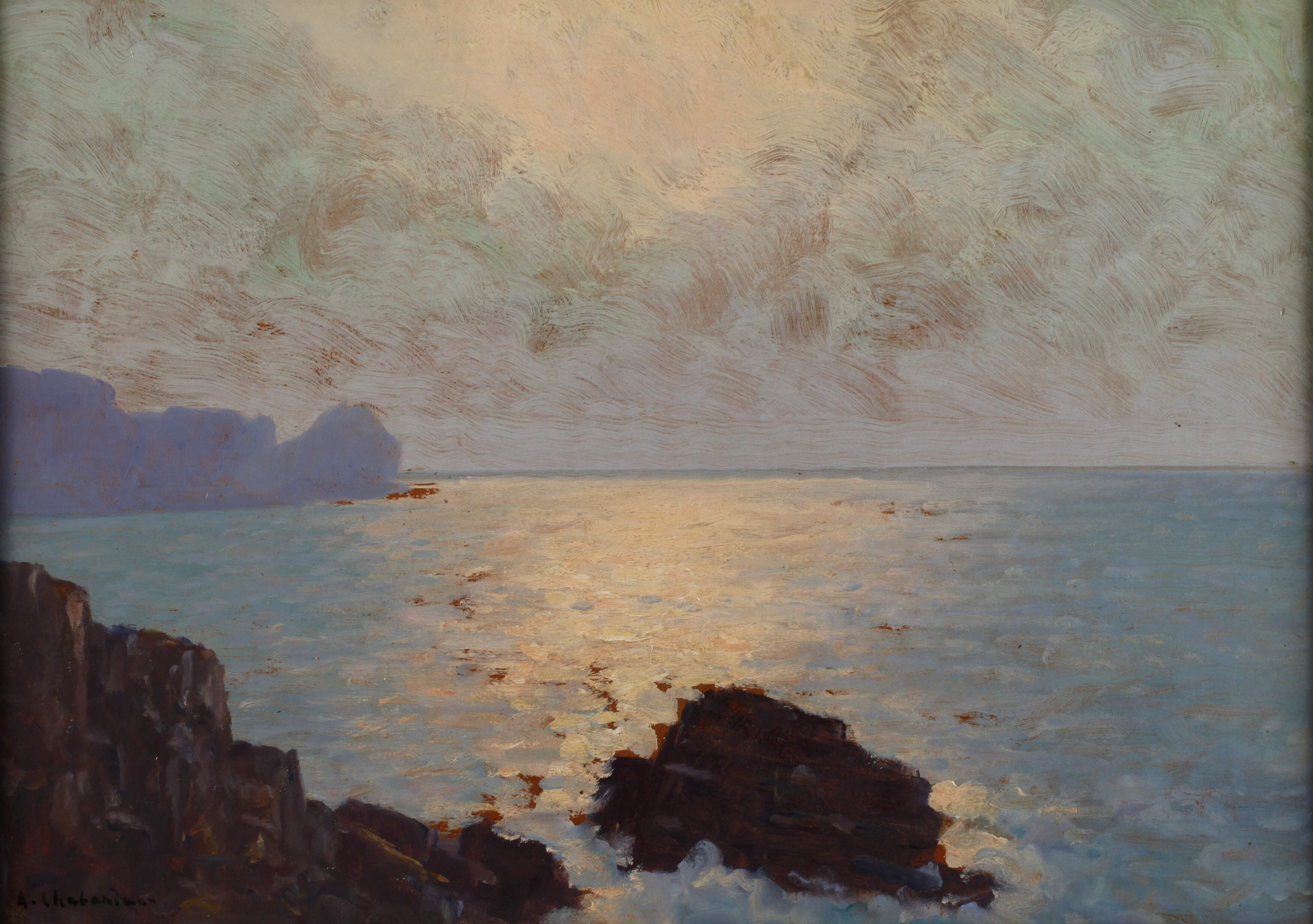 Arsène Chabanian, Küste im Mondlicht