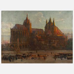 Walter Corsep, Markt am Erfurter Dom