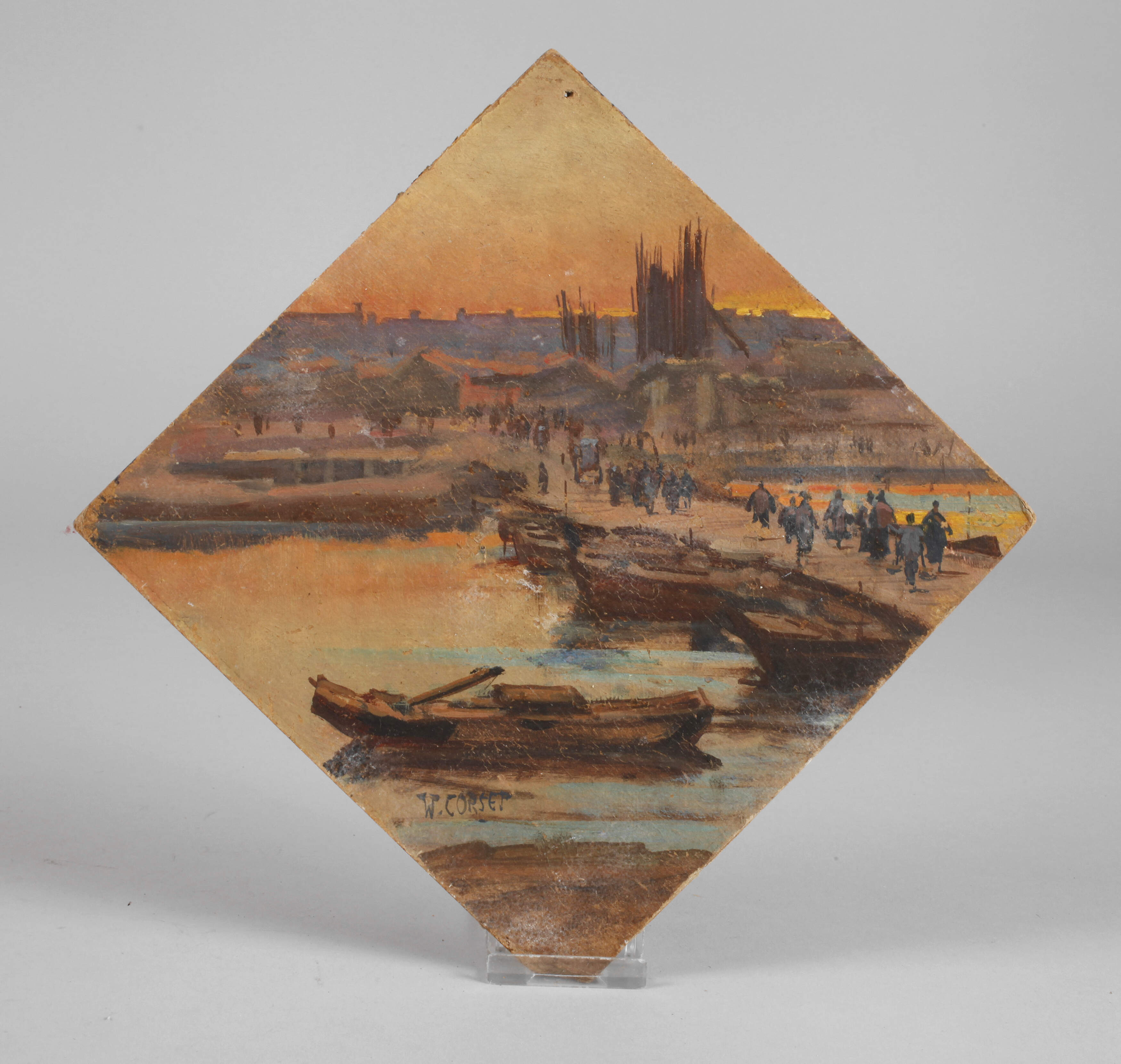 Walter Corsep, "Tientsin, Russenbrücke"