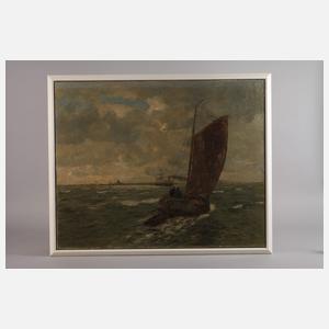 Prof. Andreas Dirks, Segelboot im Wind