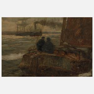 Prof. Andreas Dirks, Segelboot im Wind