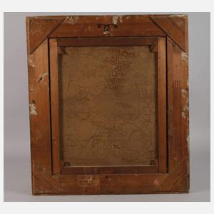 H. Eggert, Fuhrwerk in Waldlandschaft