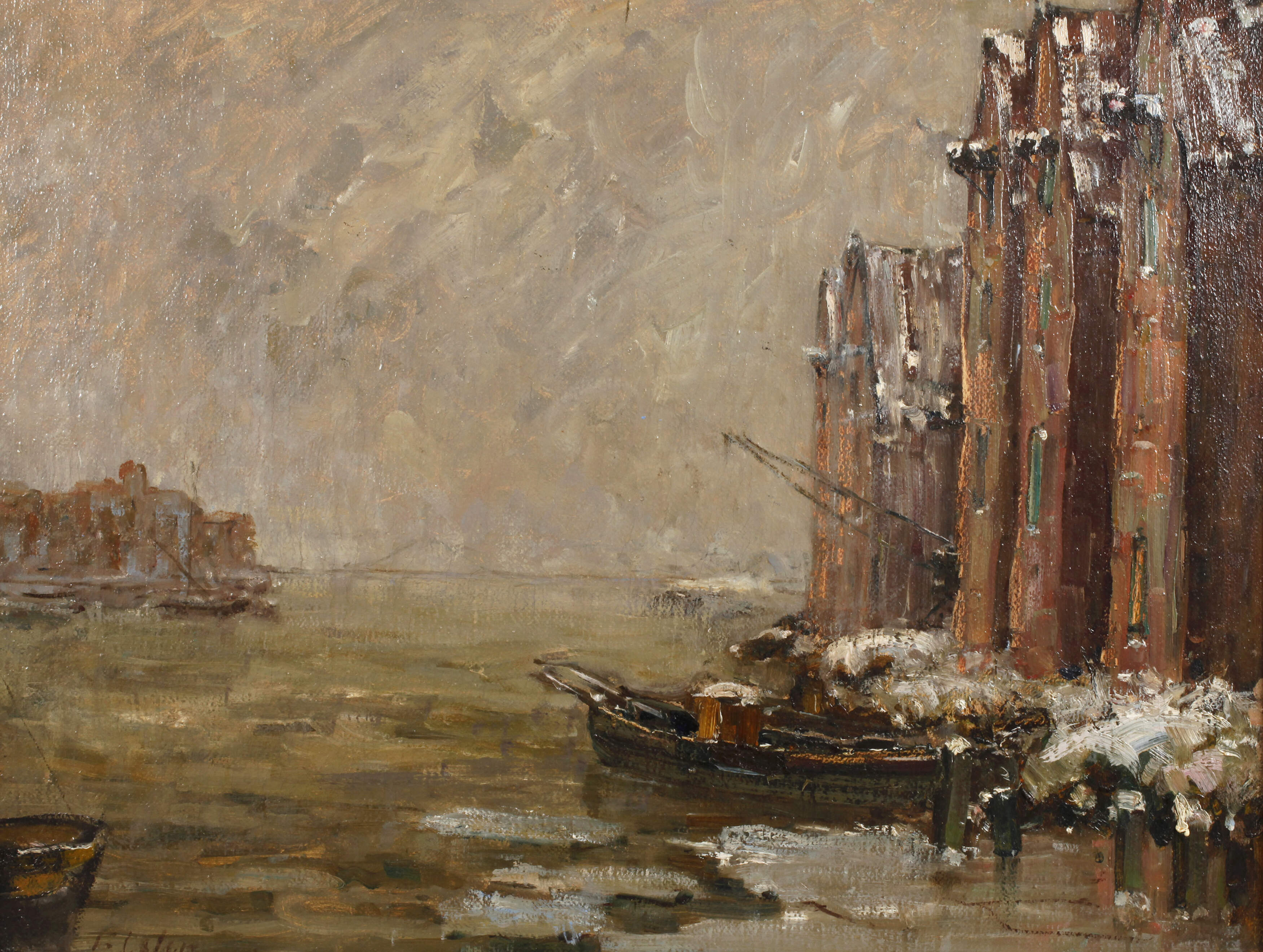 Toni Elster, "Packhäuser an der Weser"