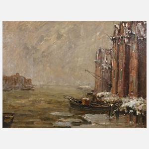 Toni Elster, "Packhäuser an der Weser"