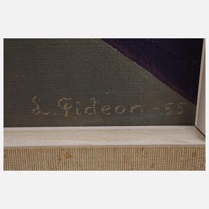 L. Gideon, Abstrakte Landschaft