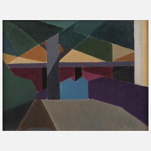 L. Gideon, Abstrakte Landschaft