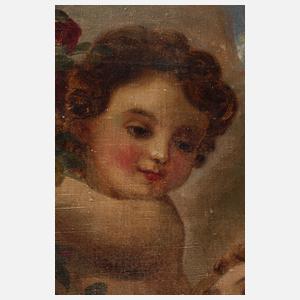 Emil Gurdan, Putti in den Wolken