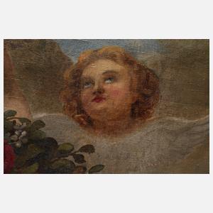 Emil Gurdan, Putti in den Wolken