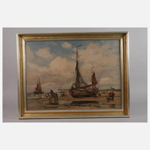 Wilhelm Hambüchen, Boot an niederländischer Küste