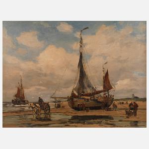 Wilhelm Hambüchen, Boot an niederländischer Küste