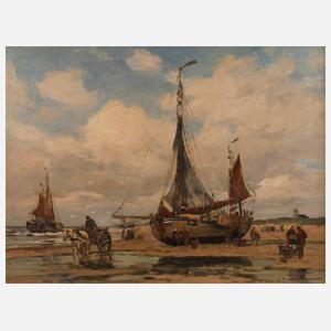 Wilhelm Hambüchen, Boot an niederländischer Küste