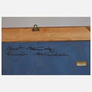 Horst Hausotte, Stillleben mit Blumen und Früchten