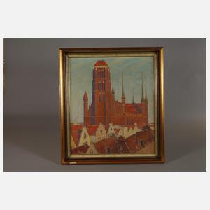 Prof. Berthold Hellingrath, Marienkirche in Danzig