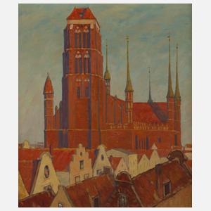 Prof. Berthold Hellingrath, Marienkirche in Danzig