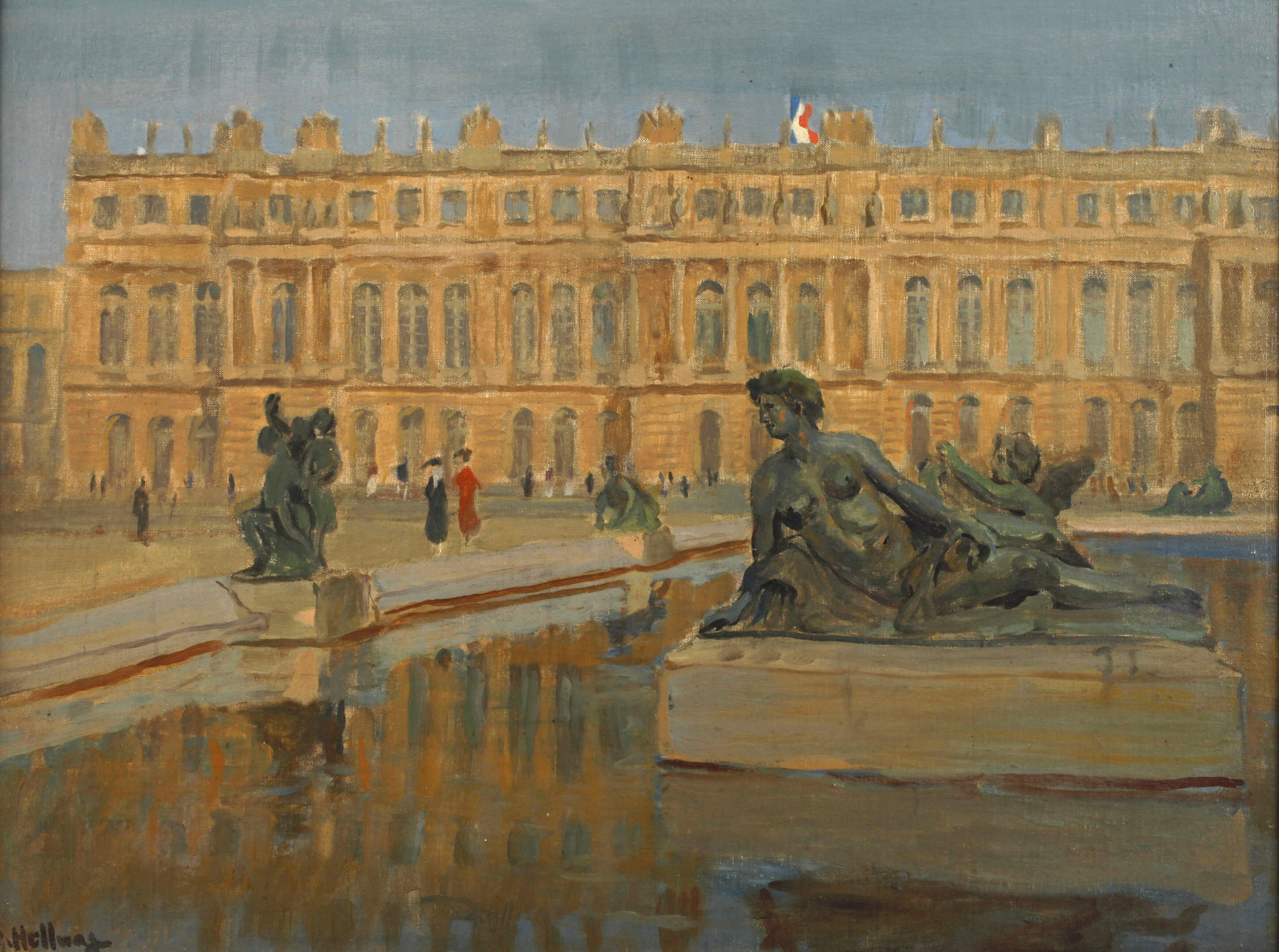 Rudolf Hellwag, "Palace de Versailles"