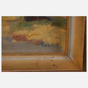 Tivadar Holba, Allee am Flussufer