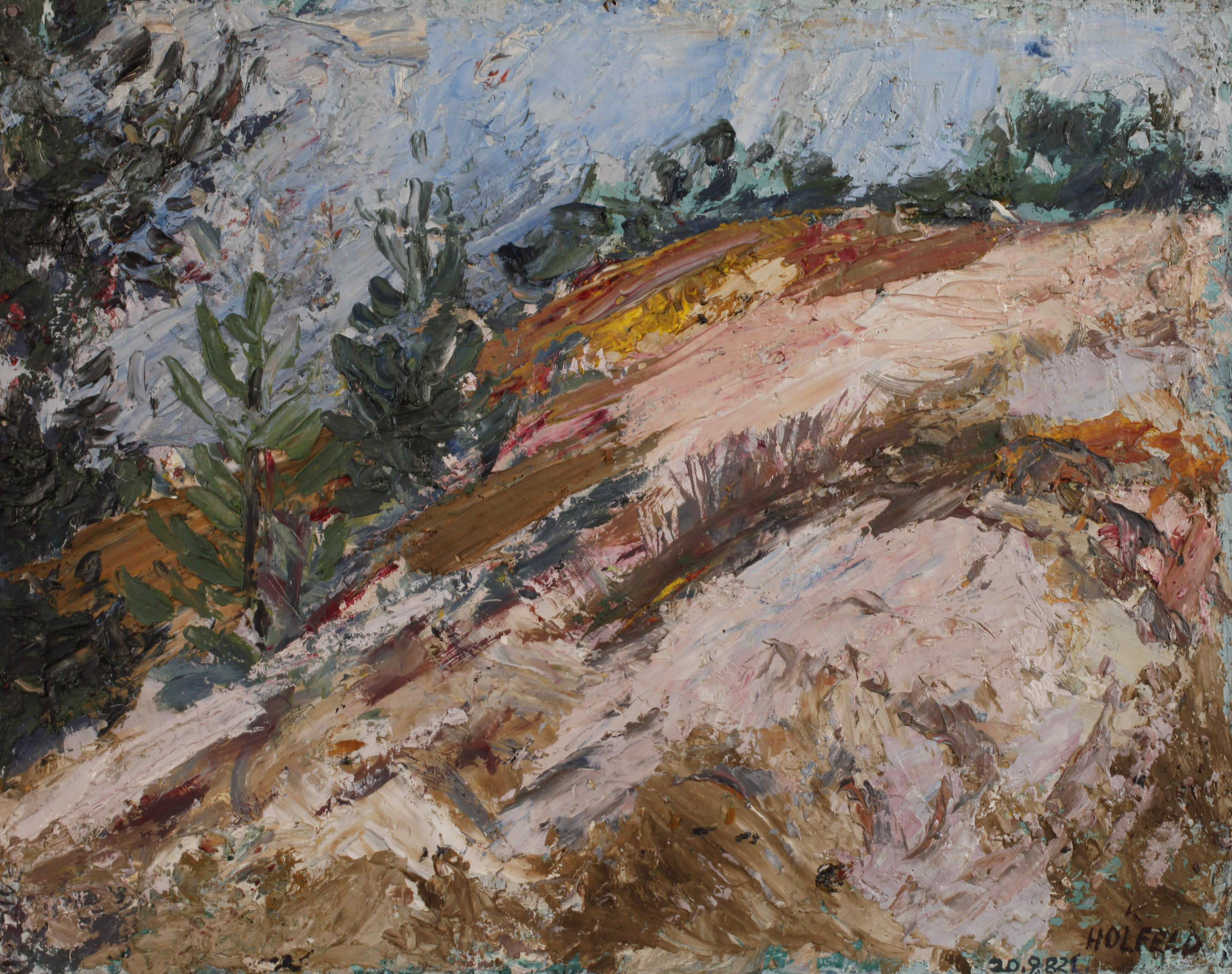 Karl Holfeld, Landschaft bei Bad Sulza