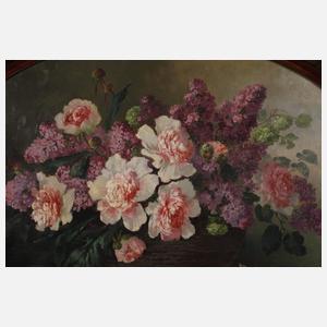 Clara Hoppenrath, Flieder und Pfingstrosen