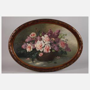 Clara Hoppenrath, Flieder und Pfingstrosen