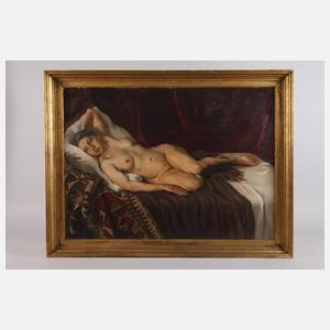 Hans Hunnebald, Mädchenakt