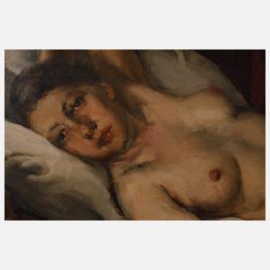 Hans Hunnebald, Mädchenakt