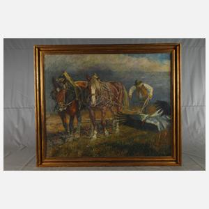 Hermann Junker, "Hinter dem Pflug"